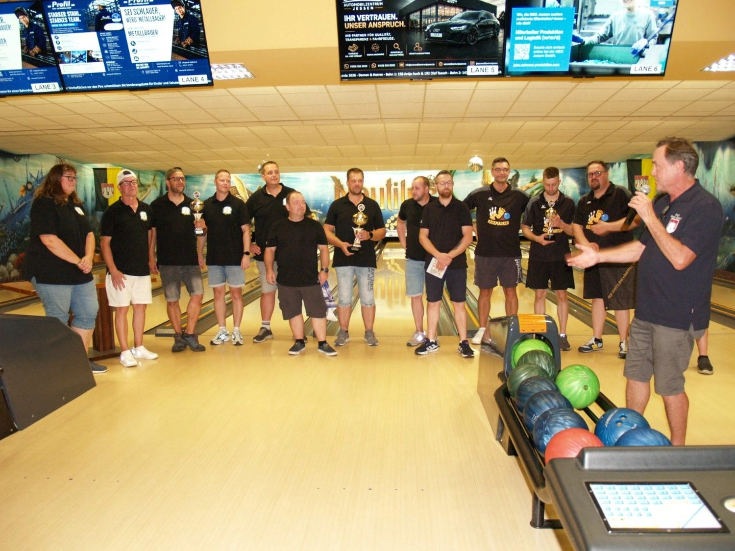 Turnierfoto 3 – 25. Heimatfest - Bowlingturnier um den Wanderpokal vom Bürgermeister der Stadt Jessen