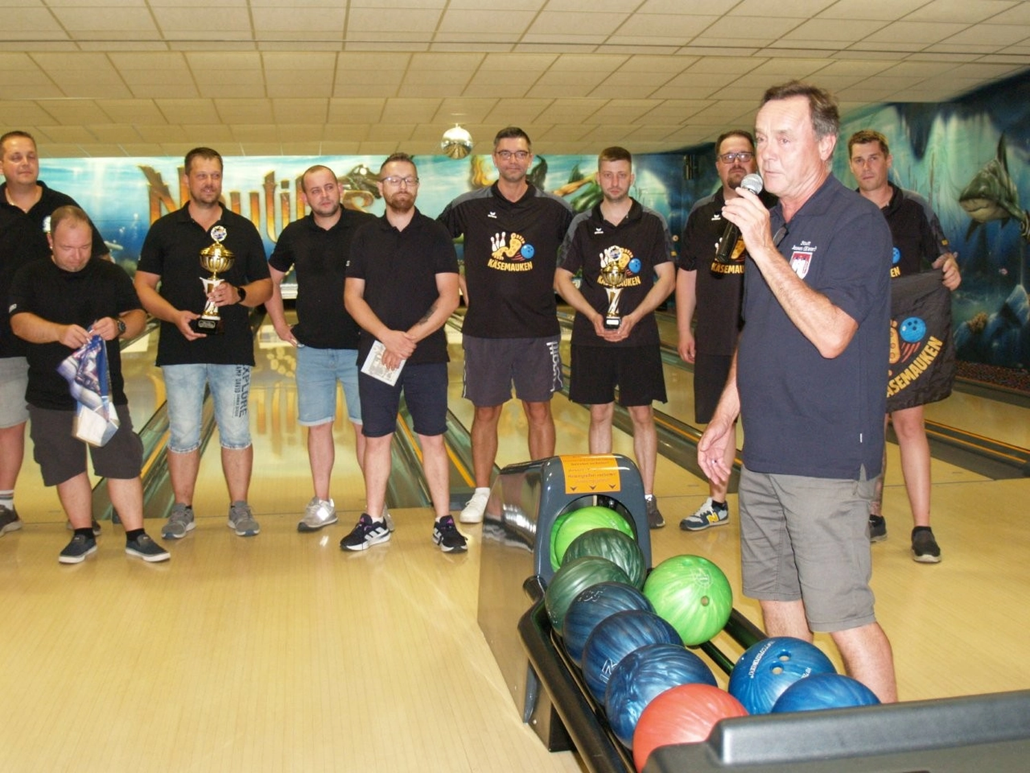 Turnierfoto 1 – 25. Heimatfest - Bowlingturnier um den Wanderpokal vom Bürgermeister der Stadt Jessen