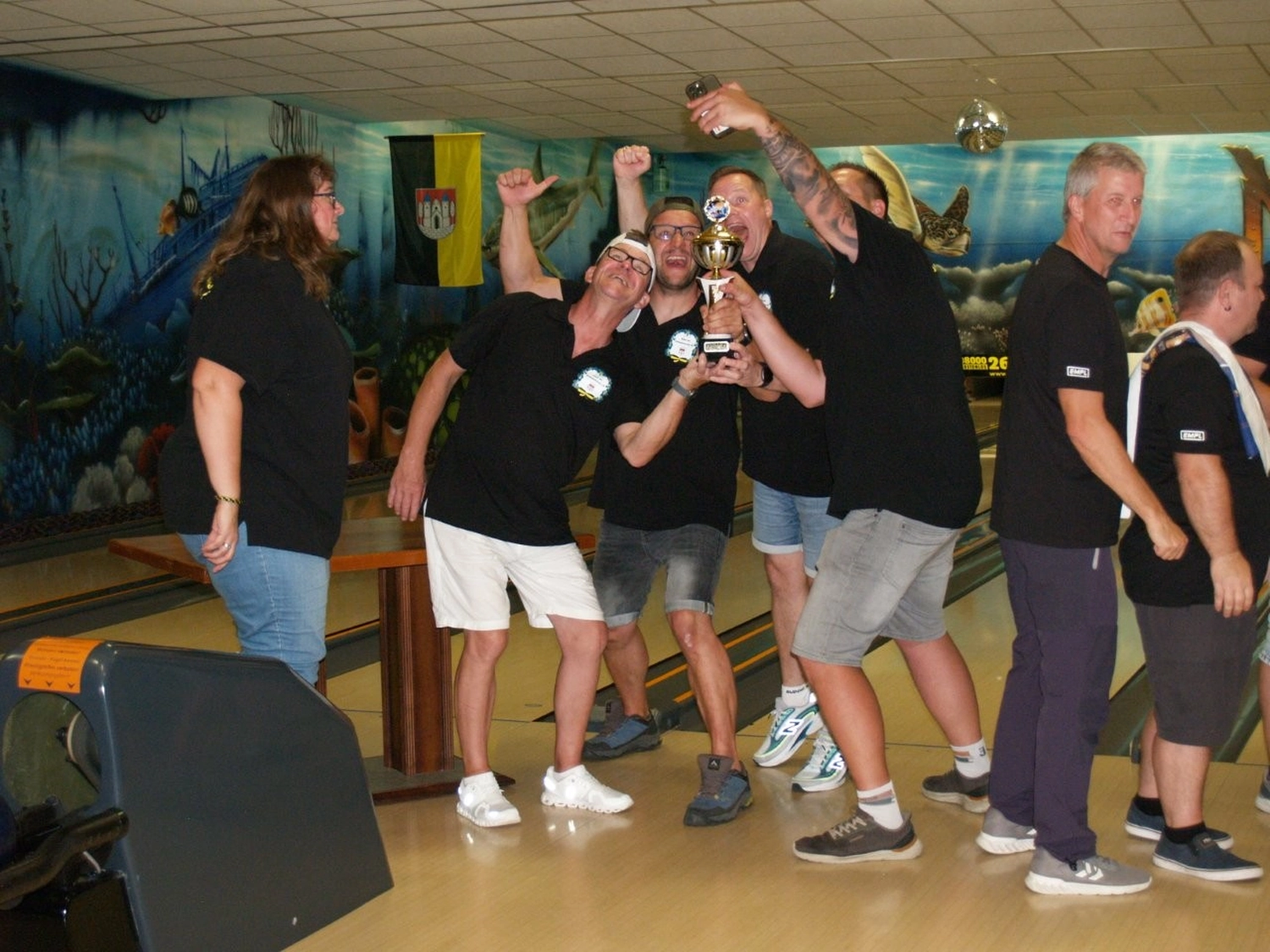 Turnierfoto 2 – 25. Heimatfest - Bowlingturnier um den Wanderpokal vom Bürgermeister der Stadt Jessen
